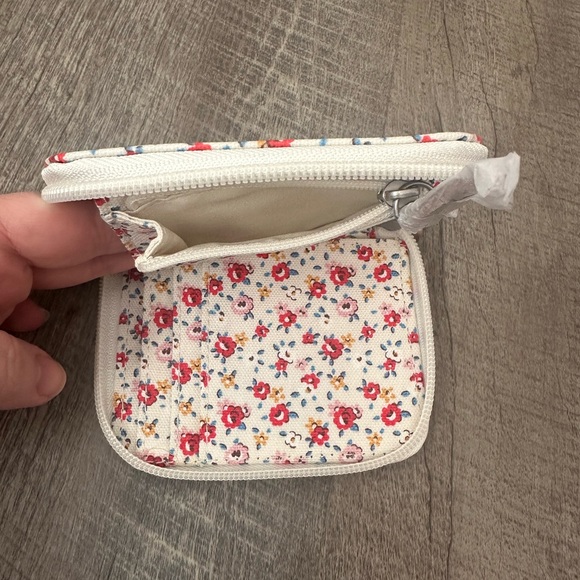 NWOT Cath Kidston x Peanuts Floral Zip Wallet - Picture 7 of 7